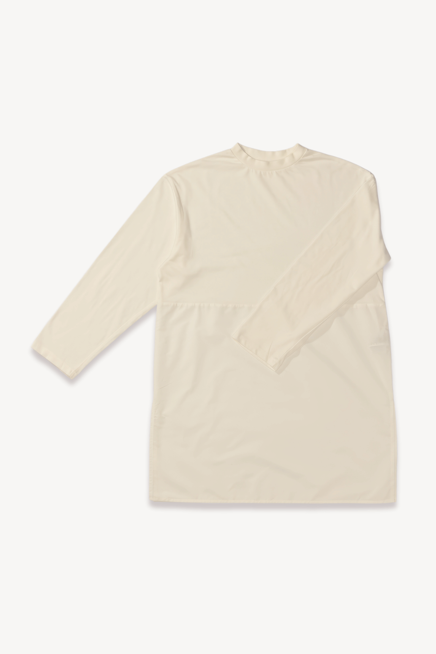 Blusa longa branca