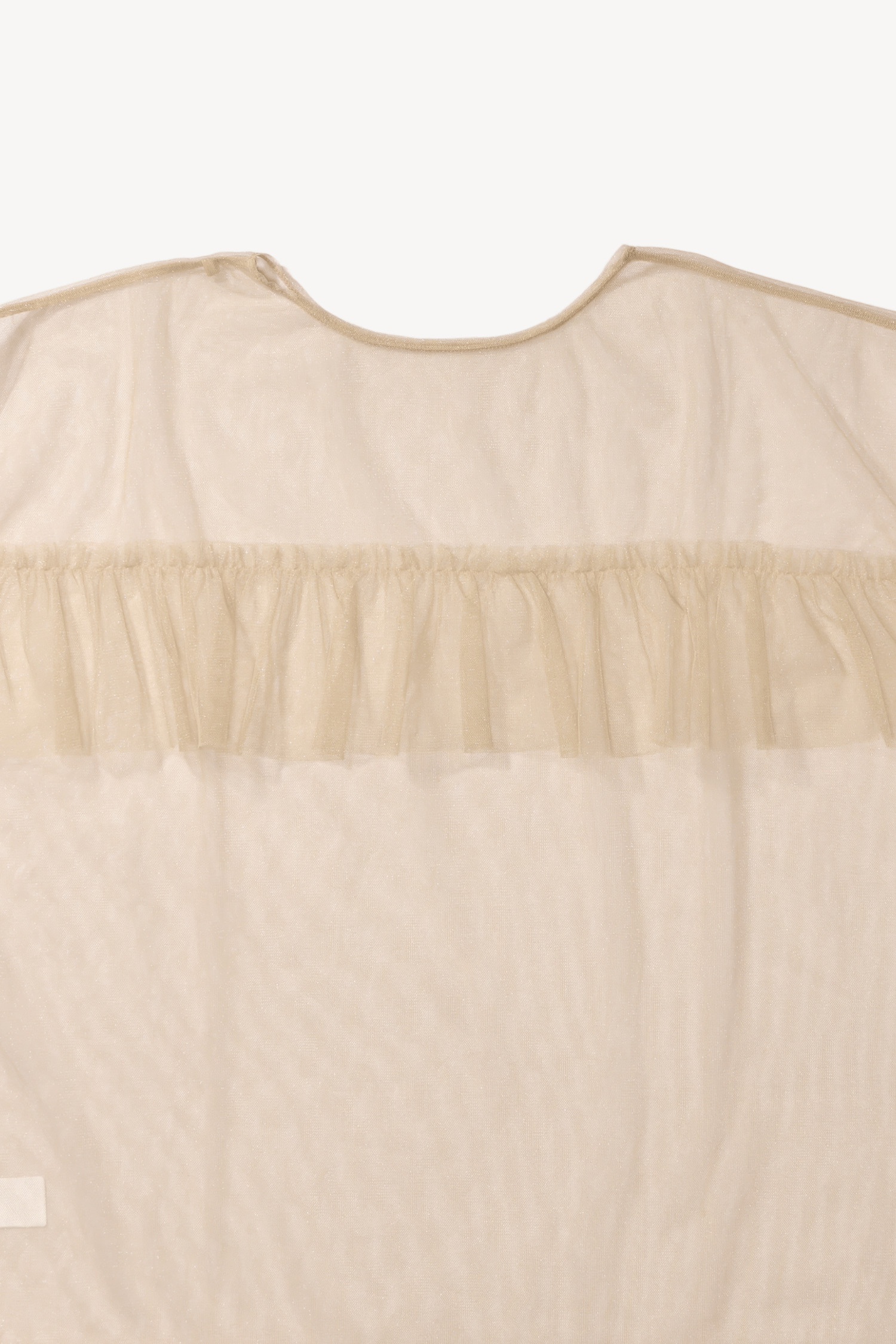 Blusa tule babado