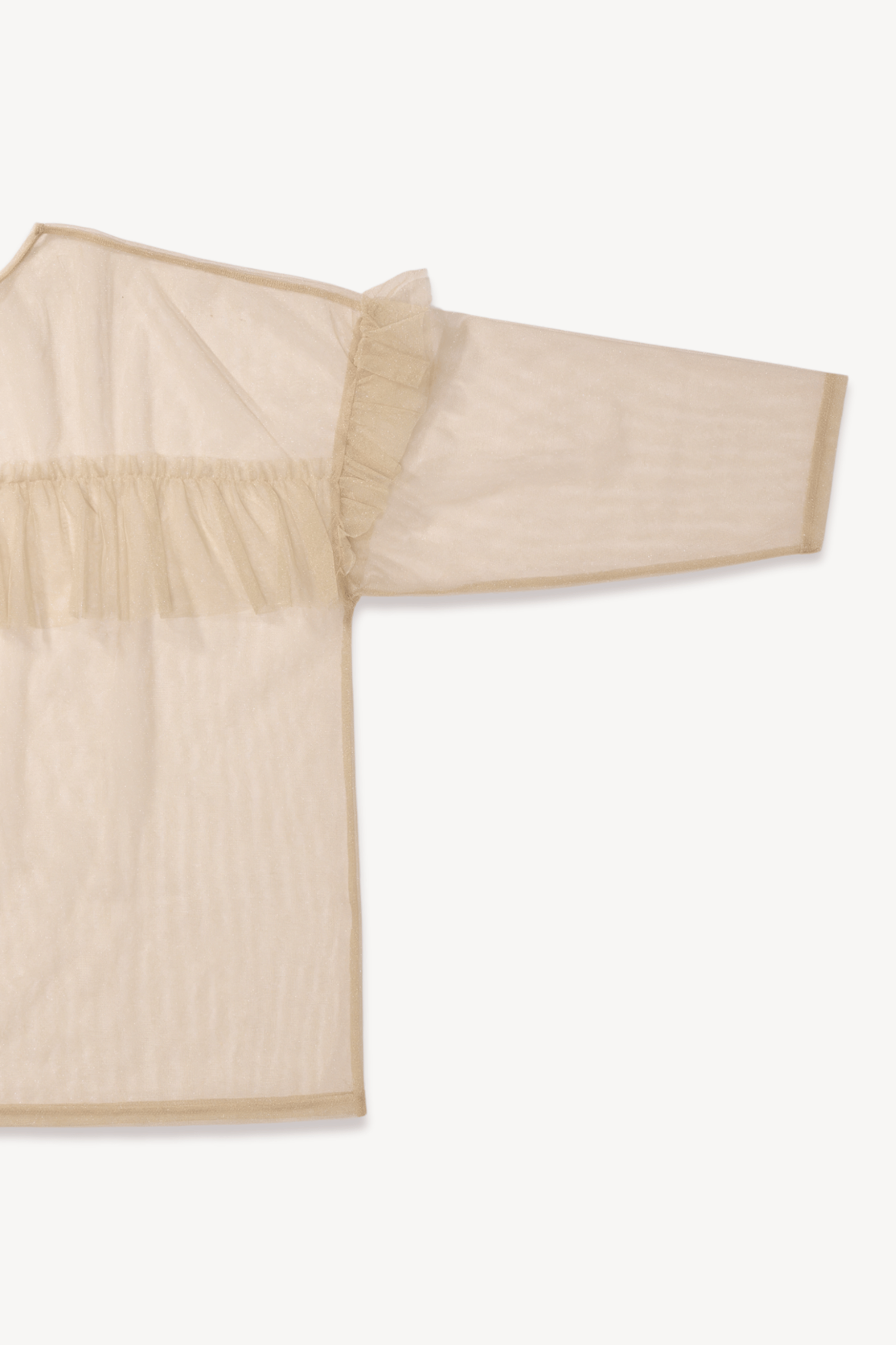 Blusa tule babado