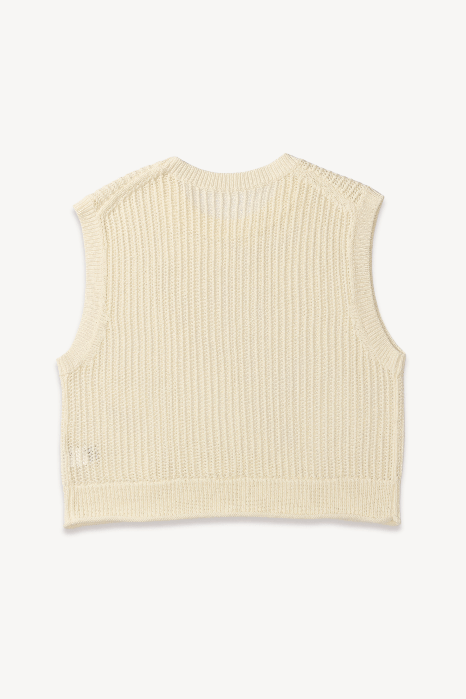 Blusa cropped tricot