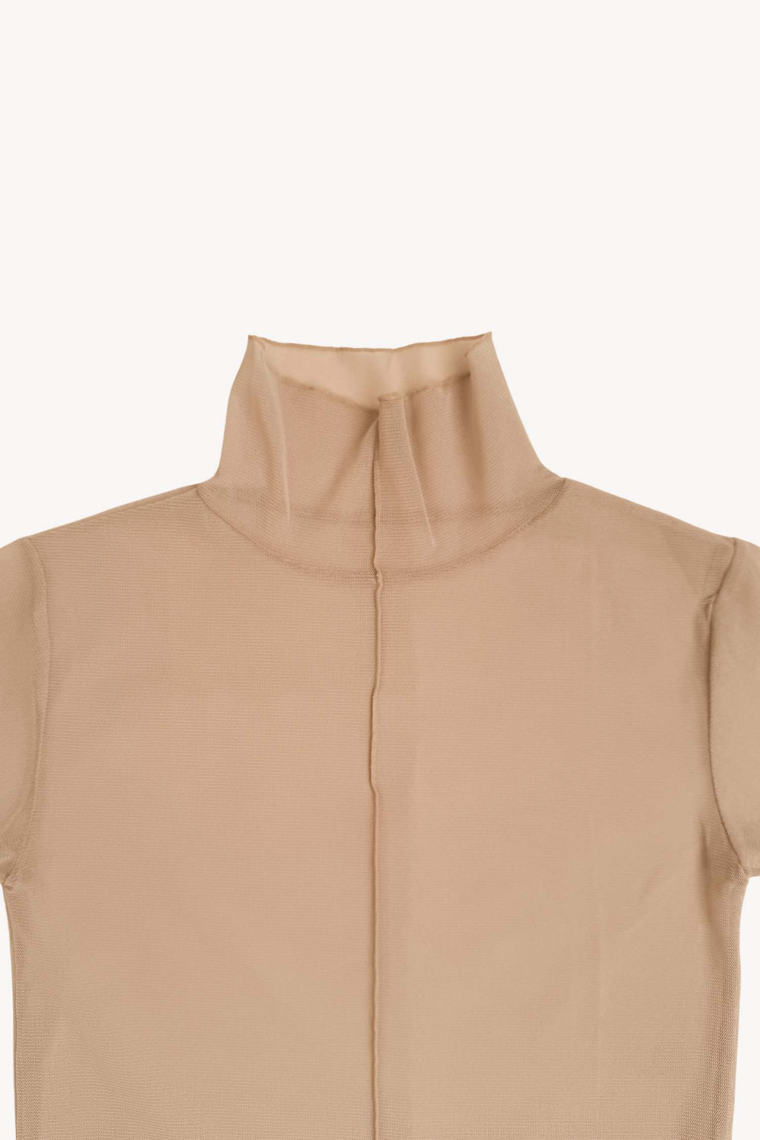 Blusa tule bege rosé