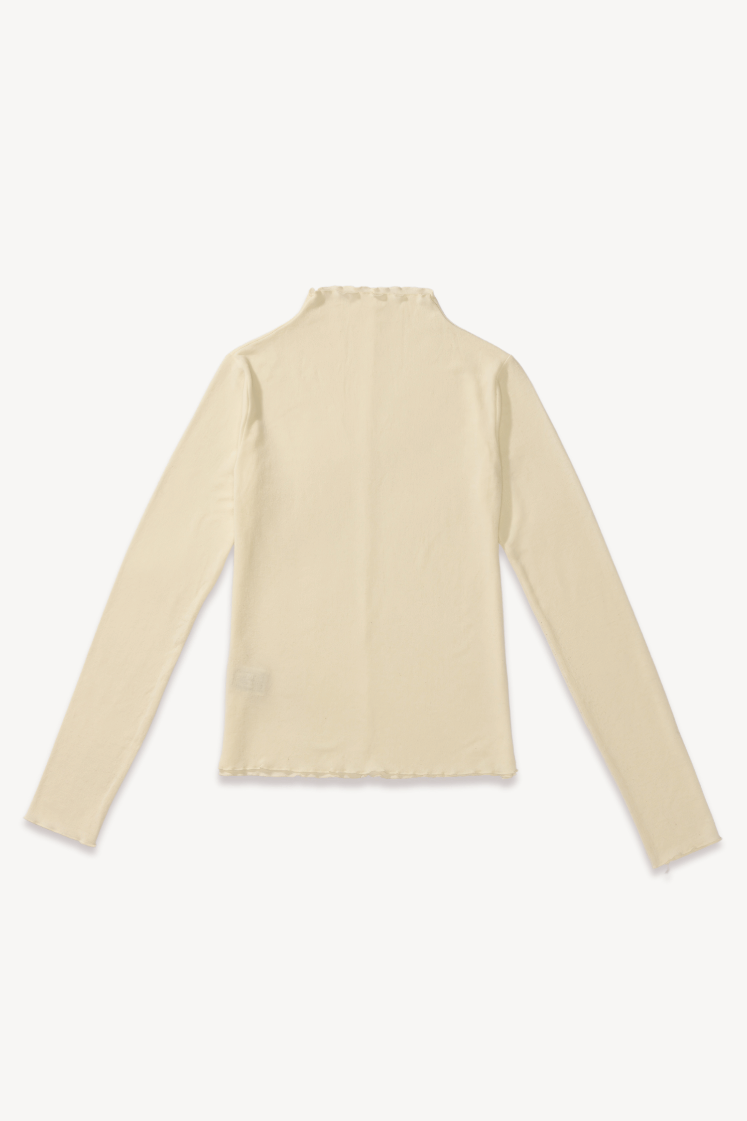 Blusa manga longa creme