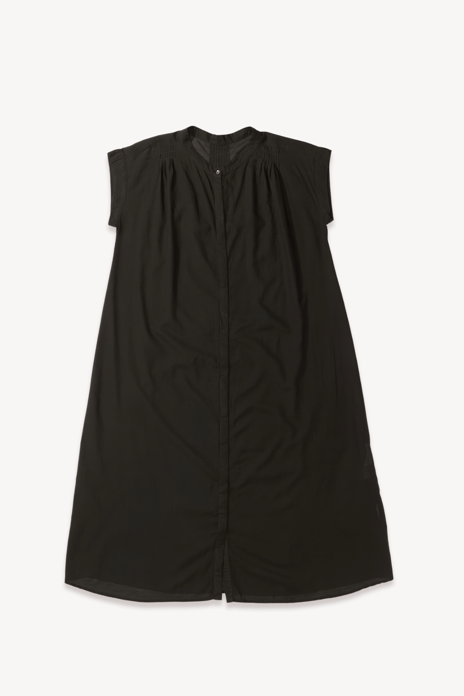 Vestido botões preto