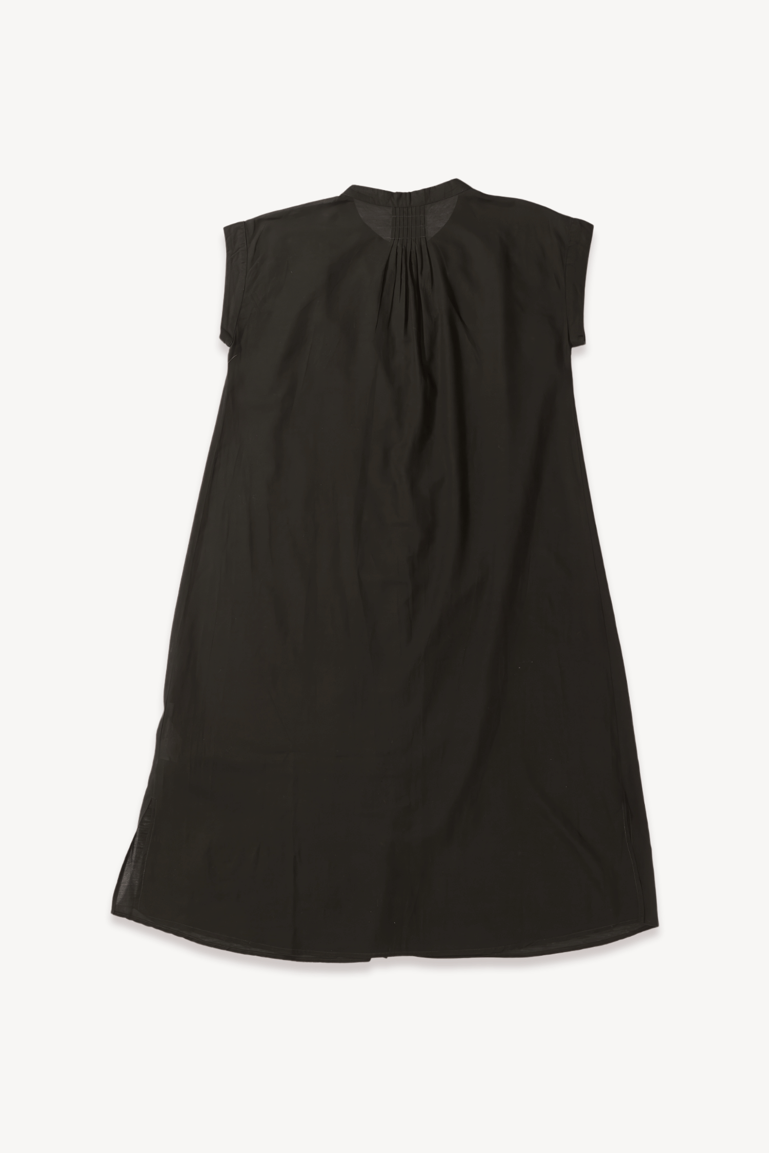 Vestido botões preto