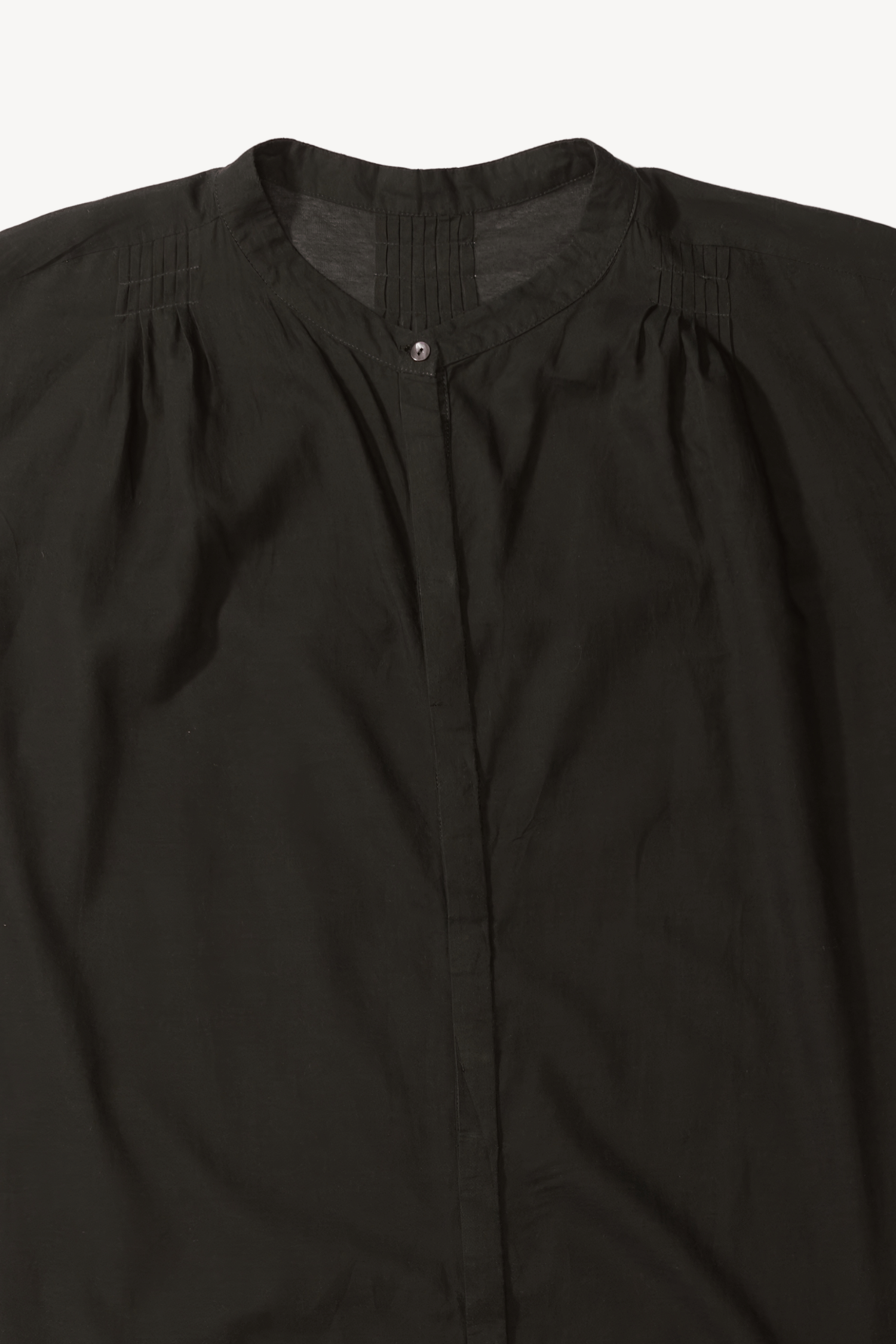 Vestido botões preto