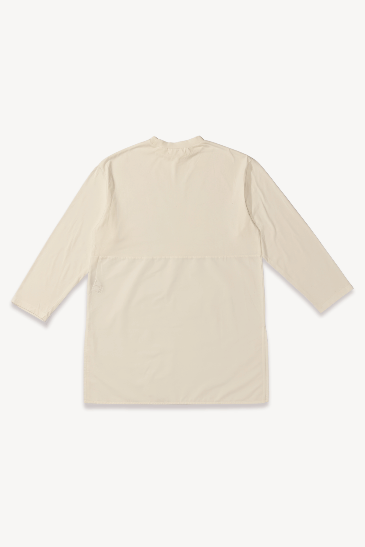 Blusa longa branca