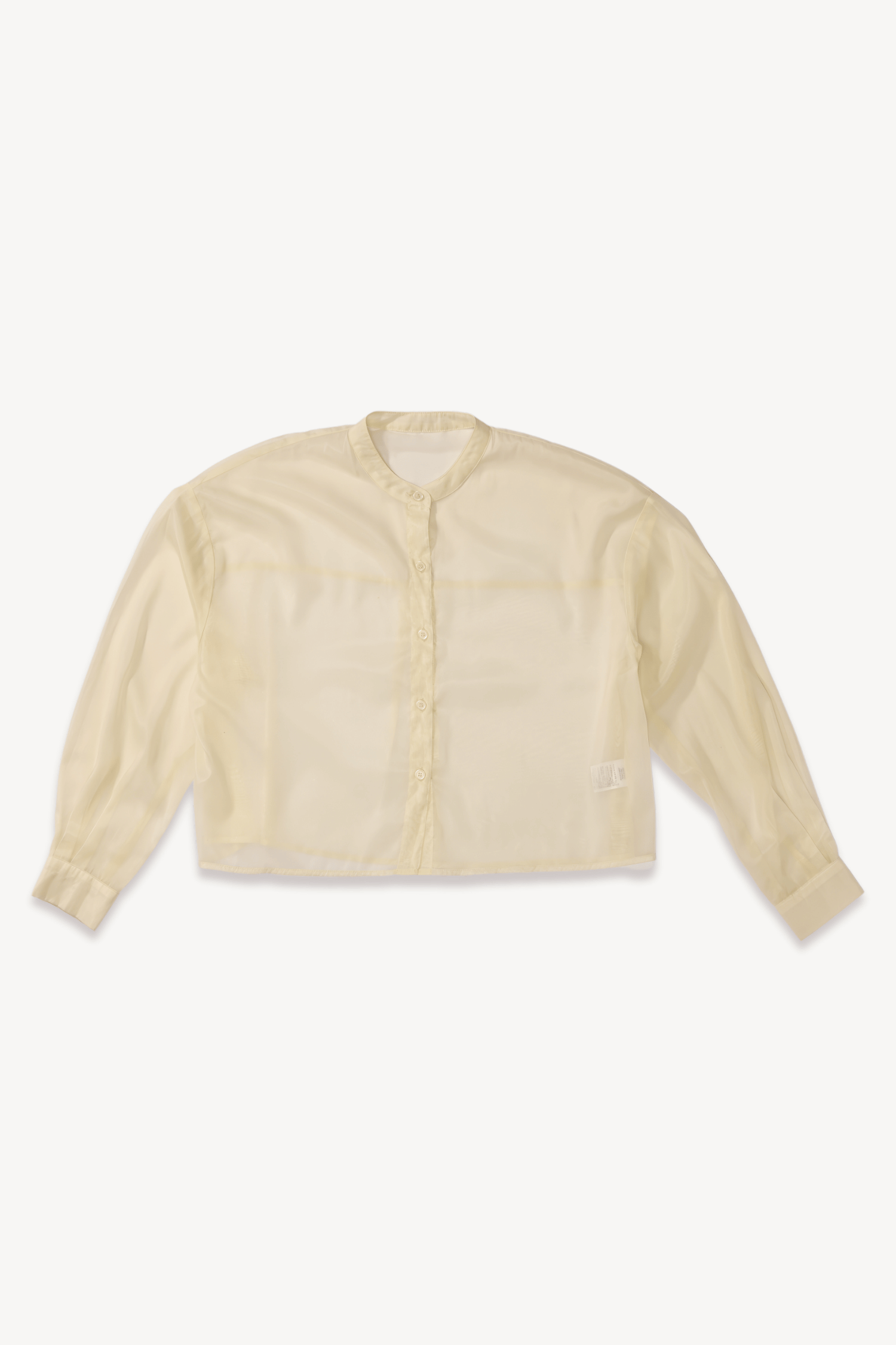 Camisa semi transparente