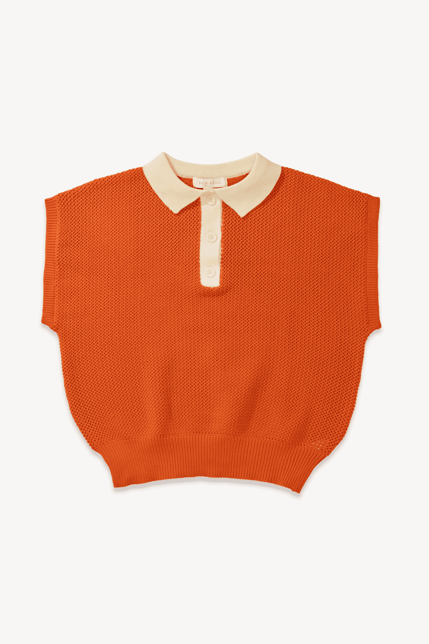 Blusa cropped laranja