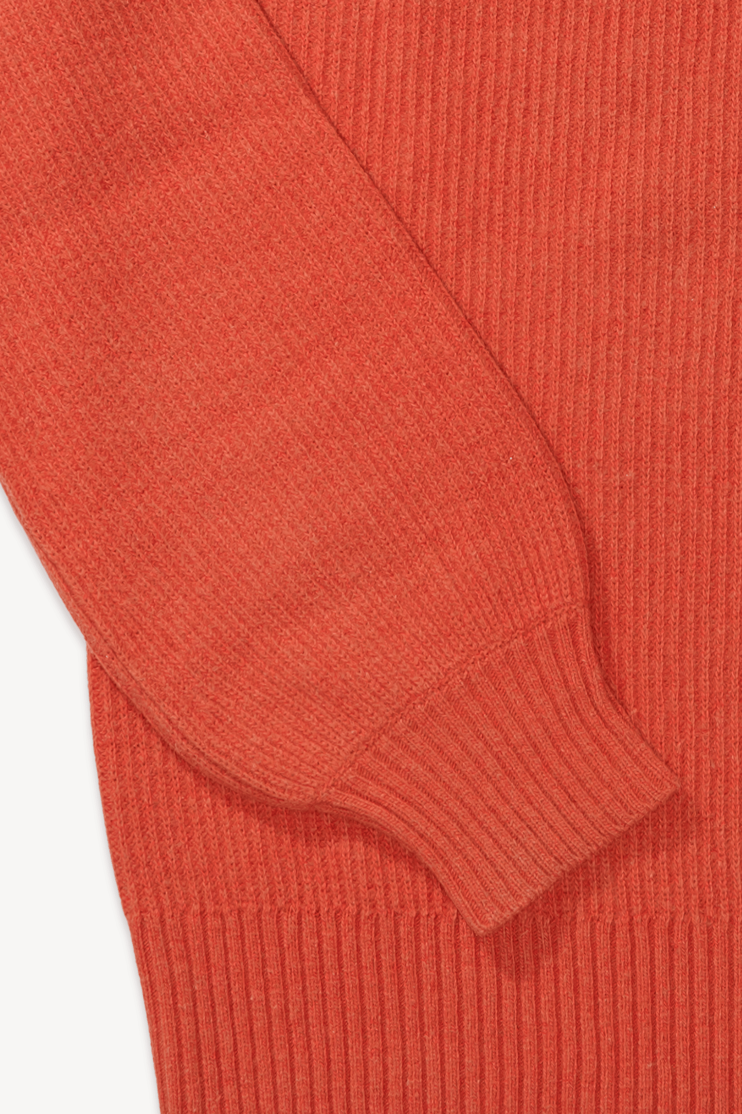 Blusa de lã laranja