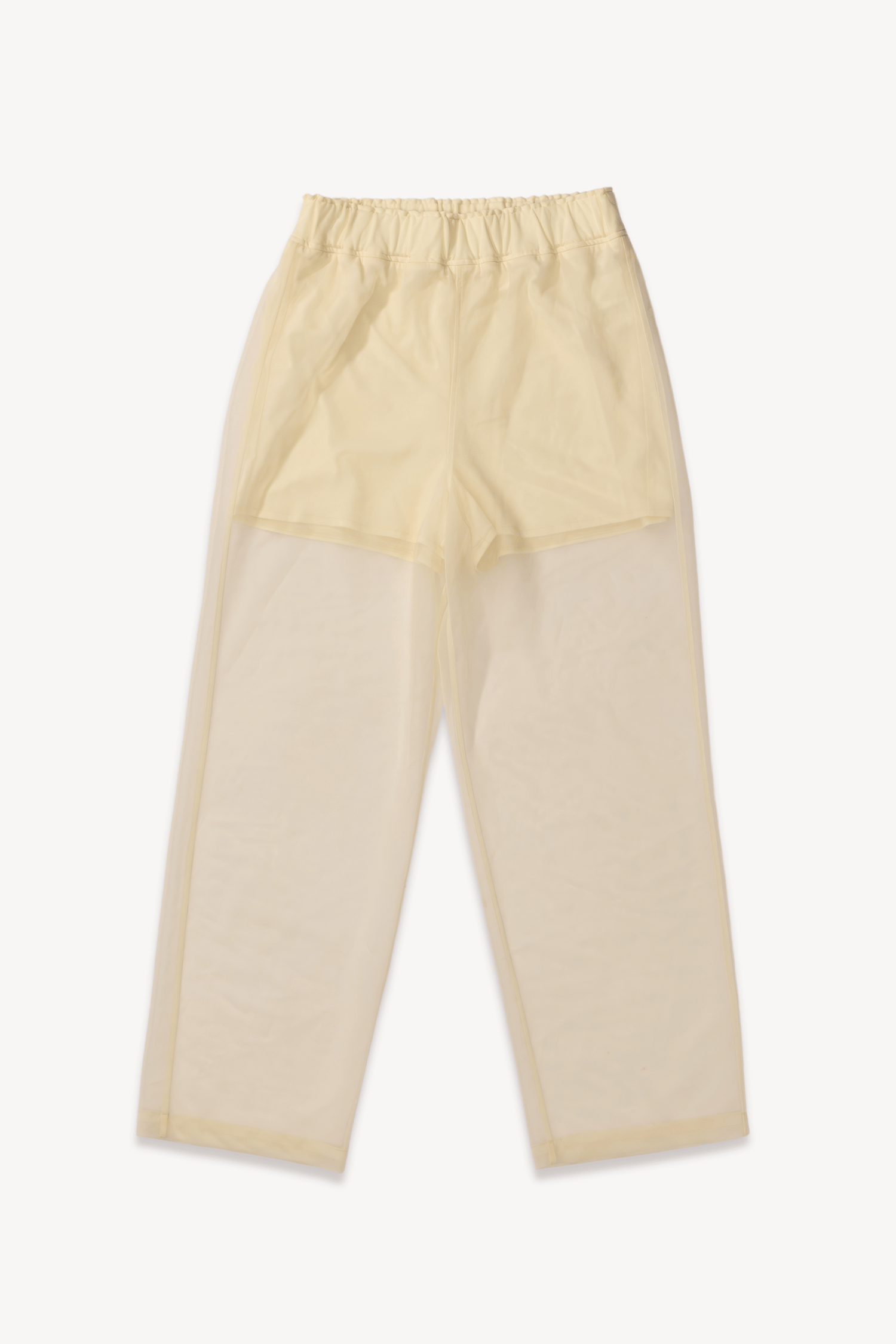 Calça tule creme