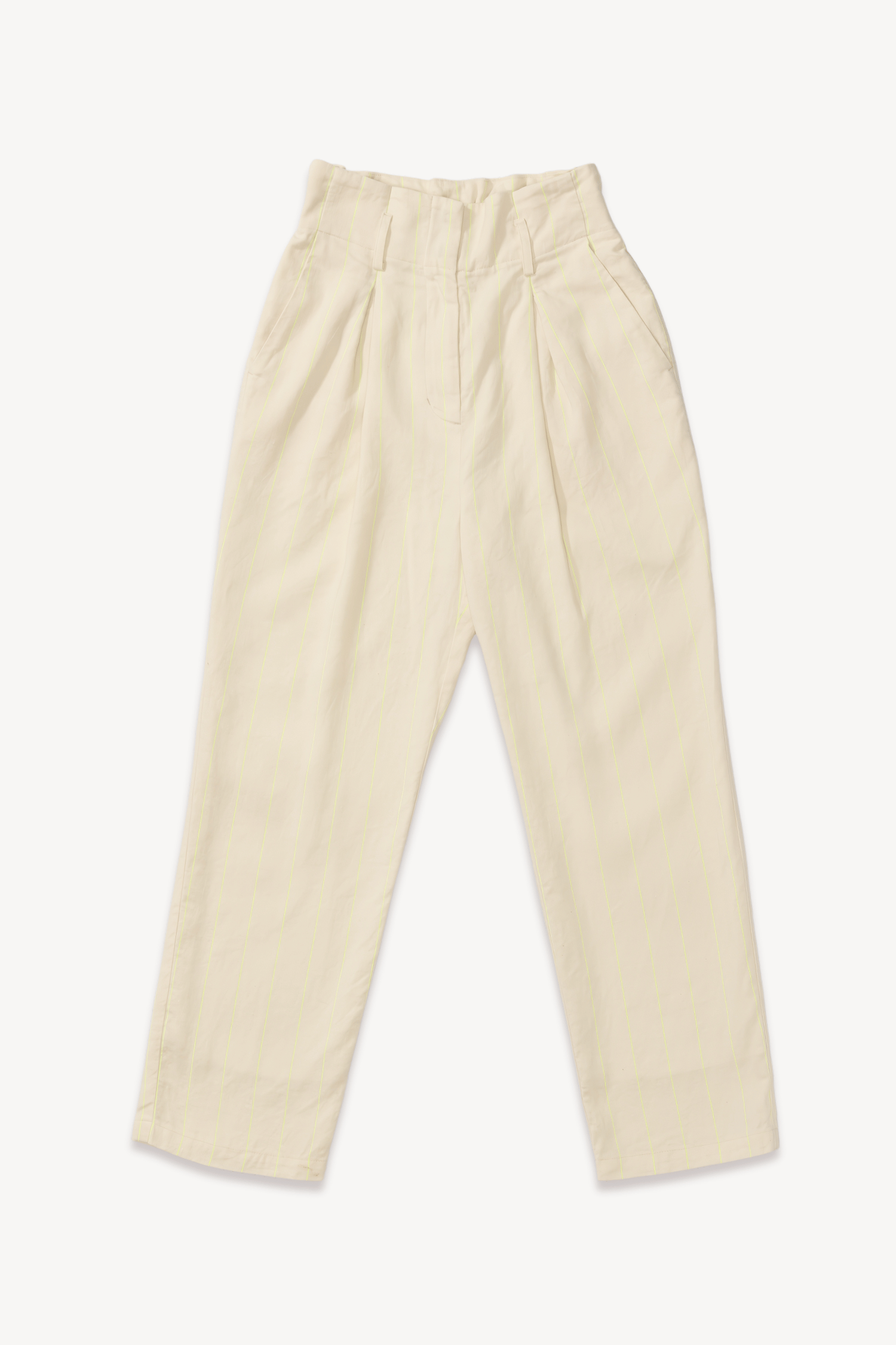 Calça risca neon