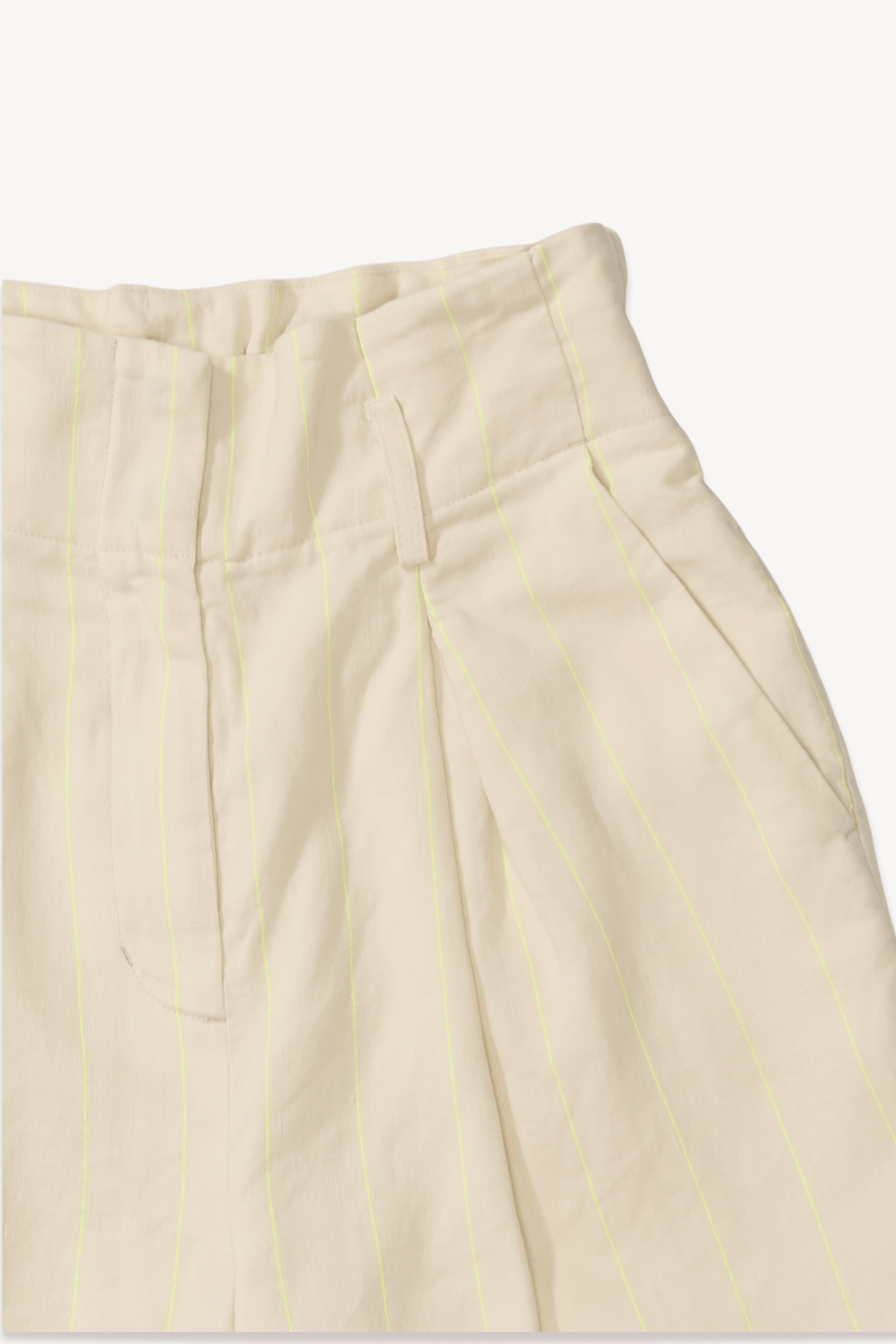Calça risca neon