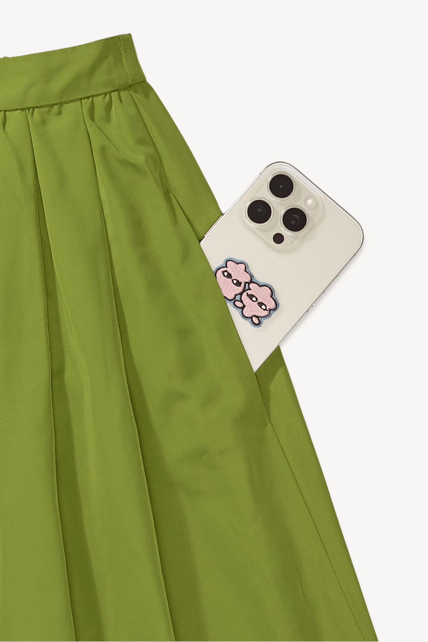 Saia verde matcha
