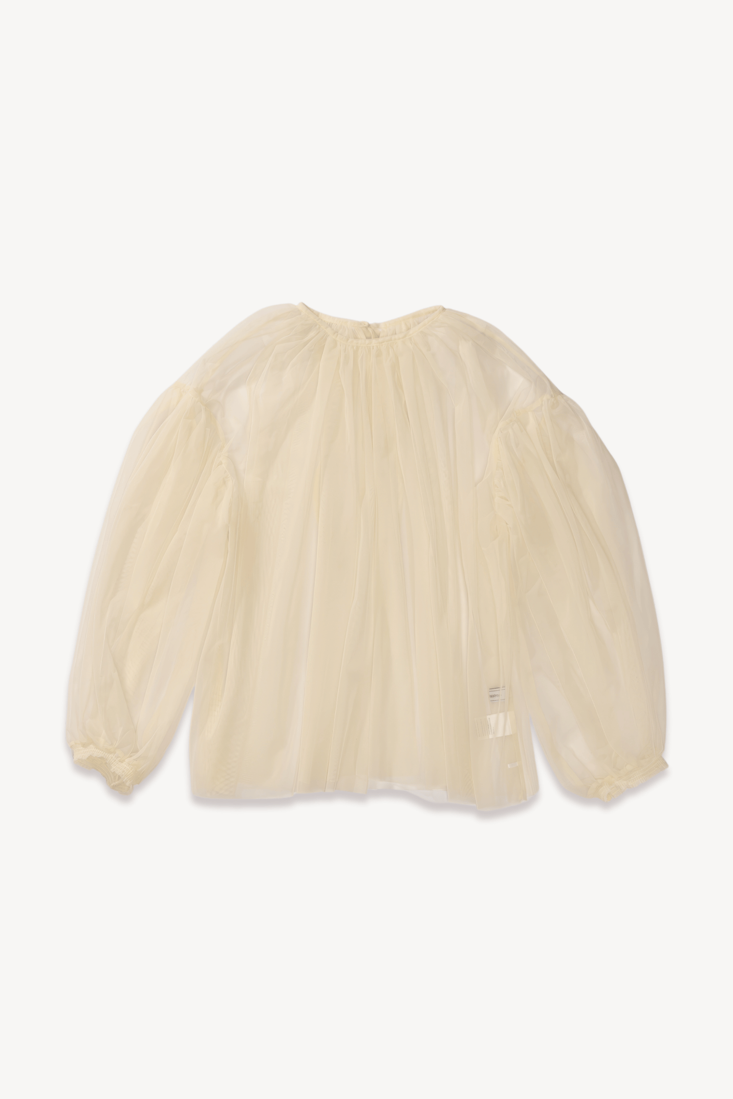 Blusa tule off white