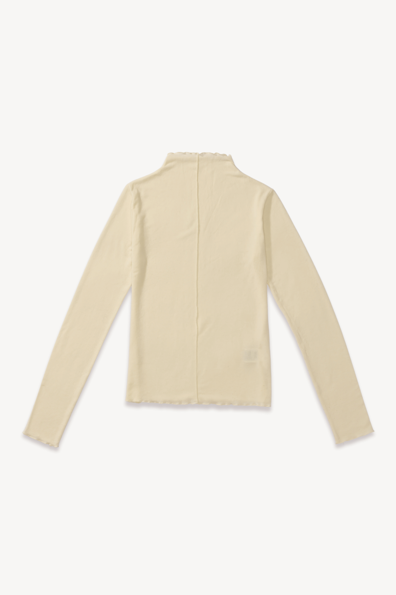 Blusa manga longa creme